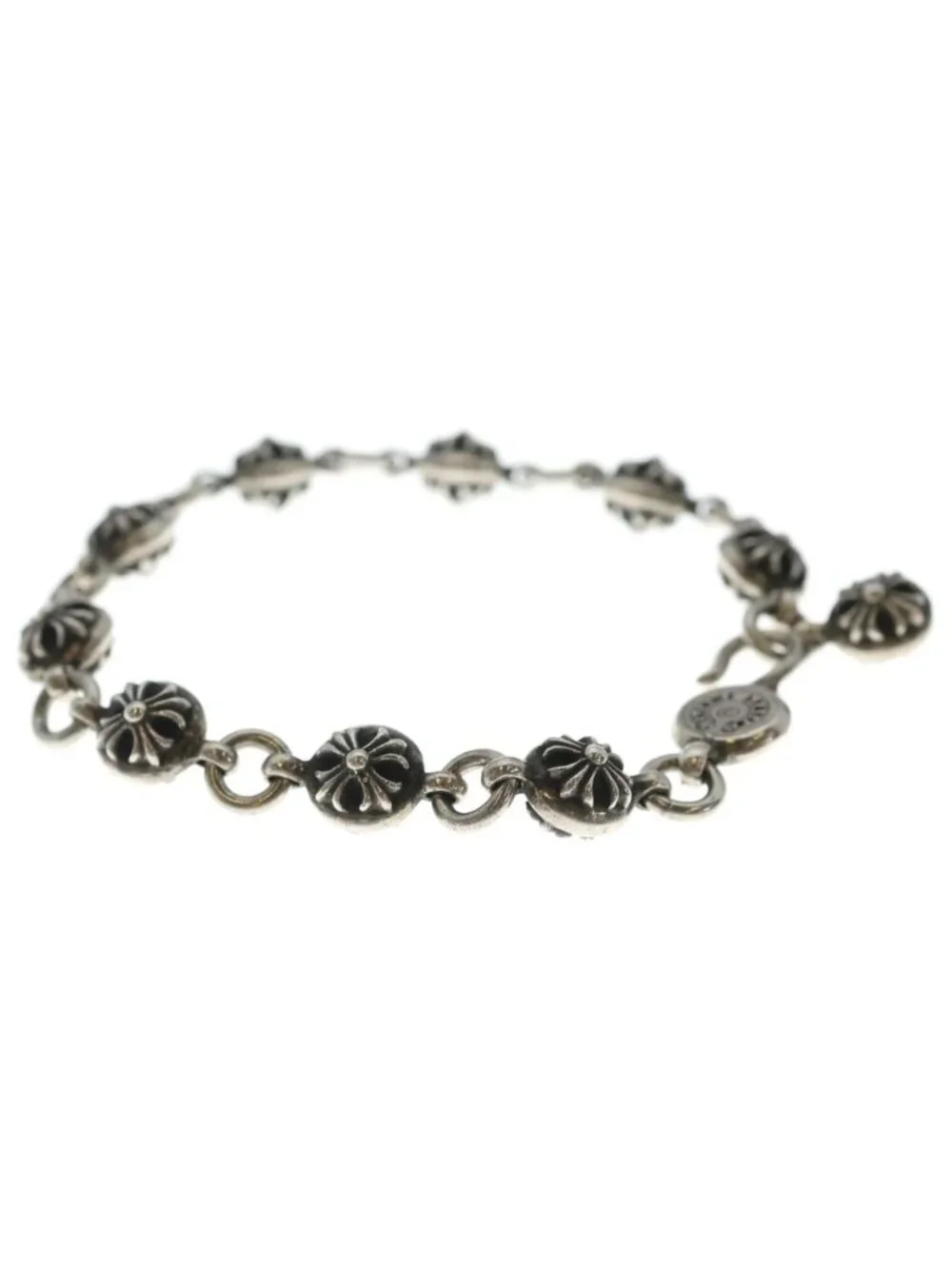 Chrome Hearts Ball Bracelet Silver